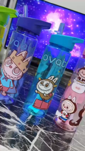 Tokocuan - Botol Minum Anak Karakter Sanrio/ Capybara/ Labubu 700 ML BPA FREE