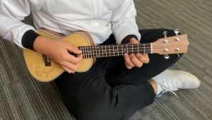 【Local Shipment】INITER flower concert tenor Ukulele High quality spruce Ukelele with FREE Accessory
