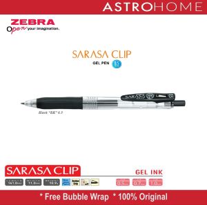 Zebra - Pulpen Cetek Ballpoint Bolpoin Pen Sarasa Clip Gel Ink Pen 0.5 mm