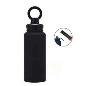 32oz Water Bottle with Magnetic Phone Holder Stainless Steel Water Bottles Phone Mount Tripod