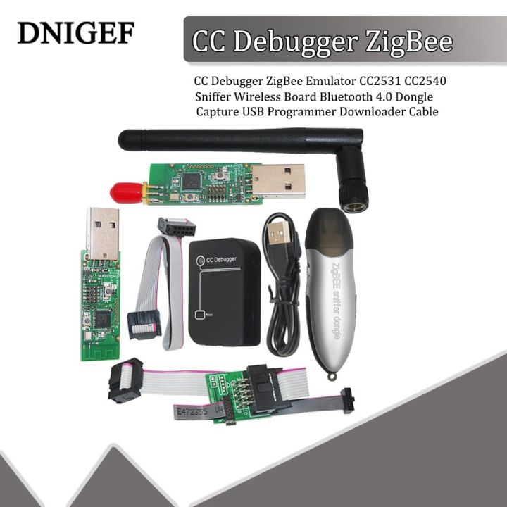 CC Debugger ZigBee Emulator CC2531 CC2540 Sniffer Wireless Board ...