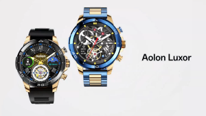 Aolon Luxor Smart Watch Running Speed HD Bluetooth Call Custom Button Business Smartwatch For Man