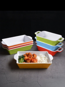 Multipurpose Meat Rice Dishes Melamine Tray