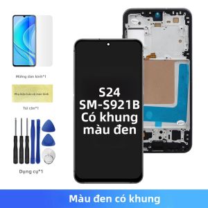 Màn Hình LCD Cảm Ứng Samsung S24 Kèm Khung Tương Thích Với S921B SM-S921B/DS Dùng Sửa Chữa Điện Thoại Di Động