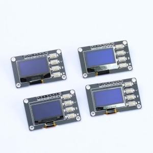 diymore | 0.96 inch OLED Display IIC White/Blue 12864 4 Buttons Display SSD1306 SSD1315 OLED I2C Display  Screen Board for Arduino