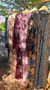 Gamis Dewasa Motif Payet Dewasa & Nossy Gamis Payet Dewasa Tanpa Hijab