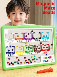 BABYSHOME | Magnetic Maze Writing Board Logical Thinking Training Toy