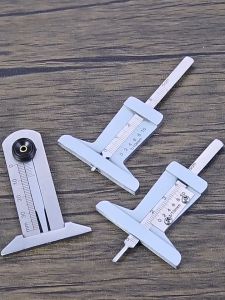 Alat Ukur Ban 30mm 50mm 60mm: Pengukuran Ketebalan Kembang Ban Stainless Steel