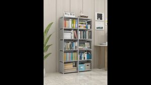 G-Wind ถูกที่สุด ชั้นวางหนังสือ โครงเหล็กแข็งแรง ผ้ากันน้ำ ชั้นวางของอเนกประสงค์ (พร้อมส่ง)