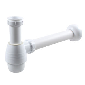 Talea G1-1/2 P-Trap PP Material Sink Drain Pipe Wall-Mounted Hard Tube For Bathroom&Kitchen Vessel Sink GN084