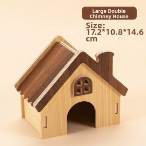 Hadassah | Observation Entertainment Hamster House with Double-layer Platform and Tunnel