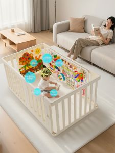 UP DUCK | Fall Protection Baby Game Fence For Small Households Indoor Living Room