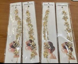 Sirkam lentur bridal sirkam panjang permata headpiece