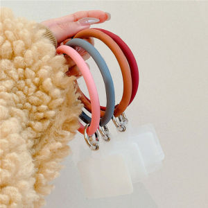 สายคล้องคอไนล่อน สายคล้องโทรศัพท์มือถือ แบบพกพา ป้องกันการสูญหาย สายคล้องมือลูกปัด ไนลอน พวงกุญแจ