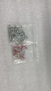 100pcs/bag Dental Quartz Fiber Post with Straight Screw Dental Fiber Resin Post for Root Canal Restoration Endodontic Tool
