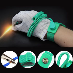 LAOA Anti-static Wristband with 3M Rope Static-Free Wrist Strap Band Single/Dual Loop Static Dissipation Bracelet for Electronic