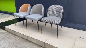 Fil Noir Dining Chair / Nordic Make Up Chair - FRM0290