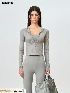 SMFK | Sculpting Crossflower Slim Sports Jacket