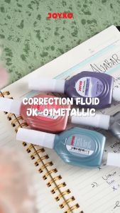 Correction Fluid Cairan Koreksi Penghapus Cair Joyko JK-01 Metallic