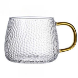 1PC High Borosilicate Heat-Resistant Colored Glass Coffee Mug - Single Layer Ins Style Home Breakfast Glass Cup 300ml