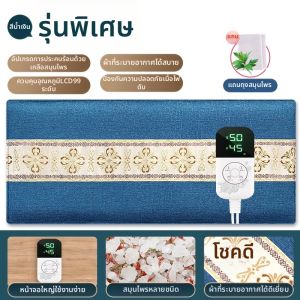 BENBO | ถุงเกลือบำบัด แผ่นทำความร้อนไฟฟ้า เกลือทะเล อุ่น แผ่นประคบ สำหรับบรรเทาอาการปวดหลัง แผ่นทำความร้อนไฟฟ้าสำหรับบรรเทาอาการปวดคอ ไหล่ หลัง