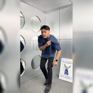 BAPIN Kaos Oversize Pria Elixio - Baju Kaos Pria Polos