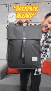 EVERNEXT - TAS RANSEL PRIA WATERPROOF TAS KOREA ANTI AIR BACKPACK LAPTOP PRIA WANITA WIZARD ANTI AIR