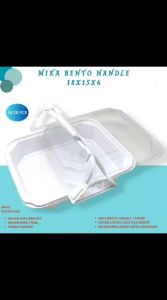 Mika Bento Handle Tray (MKH1-Isi 10 pcs): Aksesori Bento Praktis