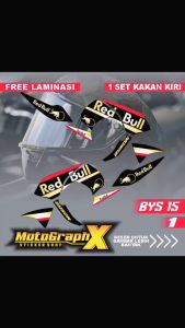 Stiker Striping Byson Stiker Motor Yamaha List Variasi Byson Redbull Racing Terbaru BYS 15