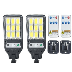 1/2 Chiếc Cực Mạnh 780000LM Đèn LED Năng Lượng Mặt Trời Cảm Biến Chuyển Động Pha Ngoài Trời Siêu Sáng Đèn Năng Lượng Mặt Trời Đèn Đường Sân Vườn