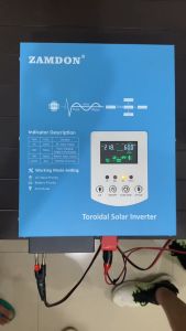 Zamdon Toroidal Hybrid Off-grid Solar Inverter 12V1000W with 40A MPPT SCC Zamdon Zd T10212 40M Hybrid Inverters - Lazada