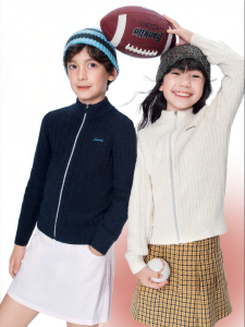 Annil | Áo Sweater Len Dệt Kim Ấm Áp Cho Trẻ Em