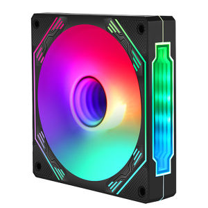 Quạt Tản Nhiệt Coolmoon Fan Led RGB Coolmoon quạt case hiệu suất cao quạt máy tính case tản nhiệt RGB size 12 cm