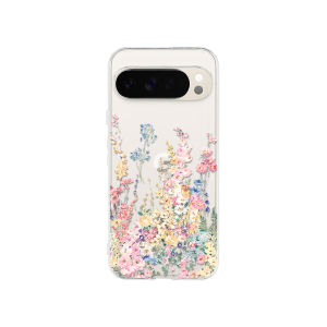 Aesthetic Flower Design Clear Case For Multiple Google Pixel Models