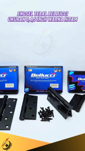 Varian Engsel BELLUCCI Tebal WARNA HITAM / Engsel Pintu & Engsel Jendela BELLUCCI HITAM Tersedia Varian 3" / 4" / 5" BELLUCCI
