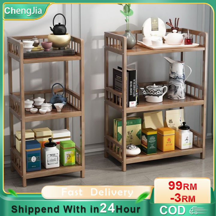 Moving Rack 35/50/70CM Portable Storage Rack Food Cart Rolling Cart ...