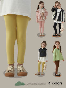 Fashionable Sporty Girls Leggings Spring Autumn New Style Childrens Long Pants Baby Stylish Slim Fit Trousers Cotton 90%