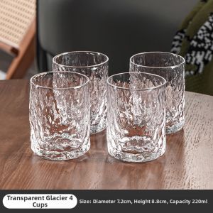 Baroquehouse | Heat Resistant Transparent Glass Cup Set
