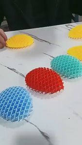 MAINAN MORF WORM FIDGET TOY 3D MAINAN DISC LENTUR LUCU STRESS RELIEVE
