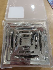 floor drain / saringan kamar mandi stainless anti bau