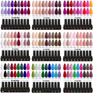 Bộ 9 Lọ Sơn Gel Móng Tay 10ml Màu Hồng Đỏ Bán Vĩnh Cửu Tẩy Được Sơn Gel UV Dụng Cụ Làm Móng Nghệ Thuật Tự Làm Bộ Dụng Cụ Chăm Sóc Móng