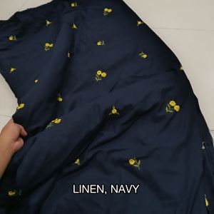 KAIN KATUN BORDIR MOTIF BUNGA