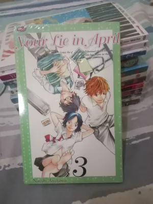 Komik Seri: Your Lie in April 3 by Naoshi Arakawa