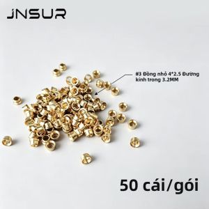 Bộ 50 Đầu Nối Ống Ghế Nha Khoa Ống Đồng & Ống Nhựa # 5 Lớn 6*4/ # 3 Phụ Kiện Thay Thế Ống Nối Nhỏ 4*2.5 Cho Ống Nước Của Thiết Bị Nha Khoa