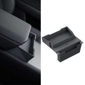 Wuiix Silicone Car Storage Box Pad Accessories for Tesla Model YL Refreshed Interior Dashboard Creative Organizing Storage