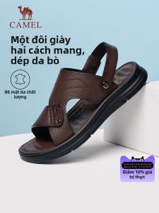 CAMEL | Giày Dép Da Thoáng Khí Cho Bãi Biển