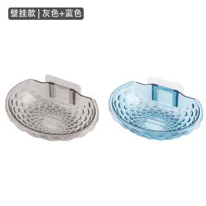 Hộp Đựng Xà Phòng Acrylic Trong Suốt Treo Tường Phòng Tắm Tròn Siêu Lớn Sang Trọng Không Cần Khoan Dụng Cụ Vệ Sinh Gia Dụng