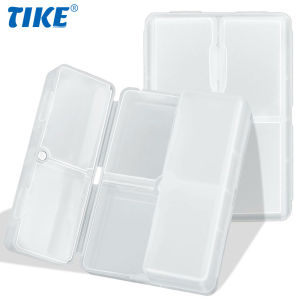 Travel Pills Organizer 7 Compartments Weekly Moisture-Proof Small Pill Case for Pocket Purse Daily Portable Medicine Container