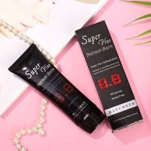 ♂Bb Cream Flagship Store genuine goods Moisturizing Concealer Naked Makeup Lasting No Makeup Waterproof Brightening Skin Color Plain✷