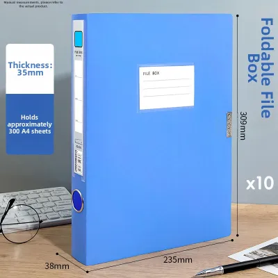 ZEEGO | Durable Anti-drop Thick File Storage Box PP Material